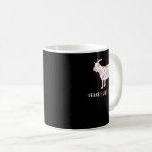 Ziege Liebe Ziegen Farm Ziege Lover Girl Funny 1 Kaffeetasse (VorderseiteRechts)