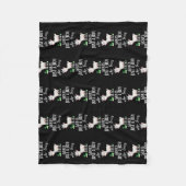 Ziege Lover Geschenk nur ein Junge, der Lieben Zie Fleecedecke (Vorderseite)