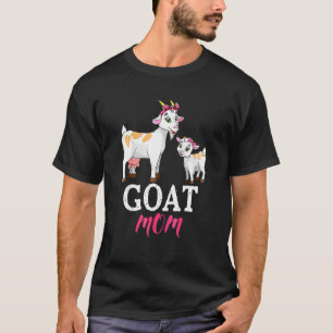 Ziege Mama Bandana Animal Mother Day Funny Goat W T-Shirt