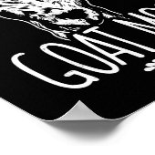 Ziege Mama Mama Bandana Poster (Ecke)