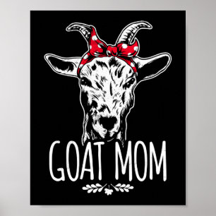 Ziege Mama Mama Bandana Poster