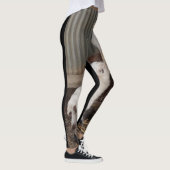 Ziege-Mama und Leggings (Rechts)