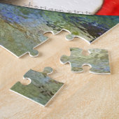 Ziege mit Herz-Puzzlespiel Puzzle (Seite)