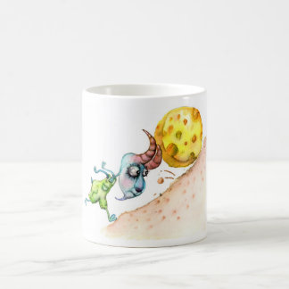Ziege mit Käse Kaffeetasse