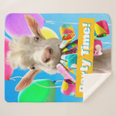 Ziege mit Partybaloons Sherpadecke (Vorderseite (Horizontal))
