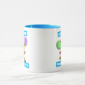 Ziege mit Partybaloons Tasse (Zentrum)
