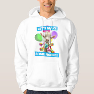 Ziege mit Partyböllern Hoodie