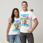 Ziege mit Partyböllern T-Shirt (Unisex)