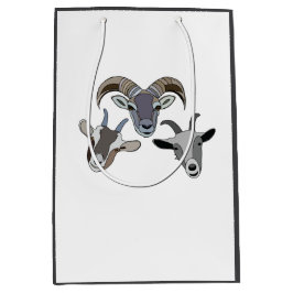 Ziege Mittlere Geschenktüte