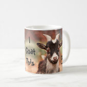Ziege Niedlichen Witz, dass ich Kaffeetasse (VorderseiteRechts)