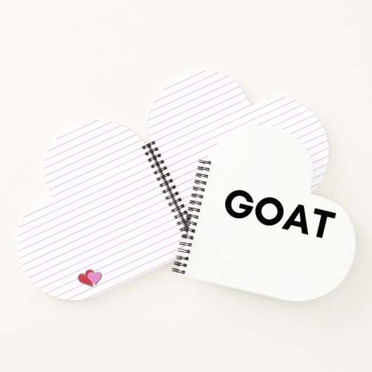 Ziege Notizblock (Innenseite)