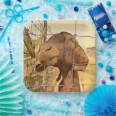 Ziege - Papierplatte Pappteller (Party)