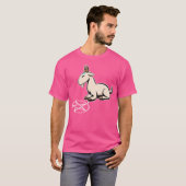 Ziege Pentagram Goth Goat T-Shirt (Vorne ganz)