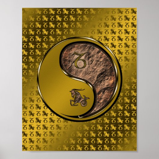 Ziege Poster (Vorne)