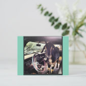 Ziege Power Team Postkarten (Stehend Vorderseite)