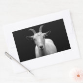 Ziege Rechteckiger Aufkleber (Umschlag)