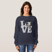 ZIEGE | Retro L O V E Sweatshirt (Vorne ganz)
