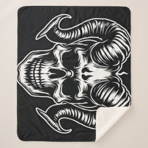 Ziege Schädelkopf Sherpadecke