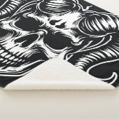 Ziege Schädelkopf Sherpadecke (3/4)