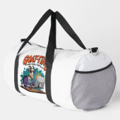 Ziege schafft es Dinge irgendwann Duffle Bag (Rechte Ecke)