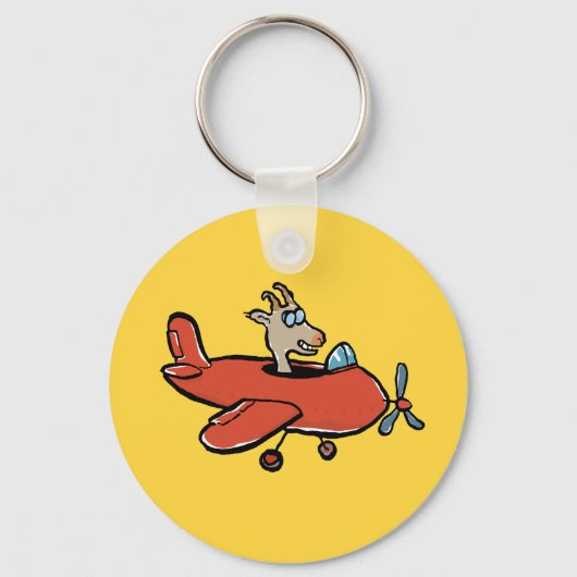 Ziege Schlüsselanhänger (Vorderseite)