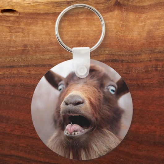 Ziege Schlüsselanhänger (Vorderseite)