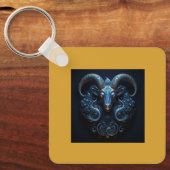 Ziege Schlüsselanhänger (Vorderseite)