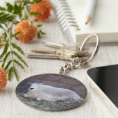 Ziege Schlüsselanhänger (Seite)