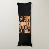 Ziege Seitenschläferkissen (Vorderseite Vertikal)