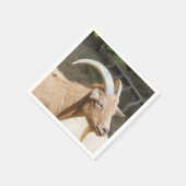 Ziege Serviette (Ecke)