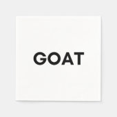 Ziege Serviette (Vorderseite)