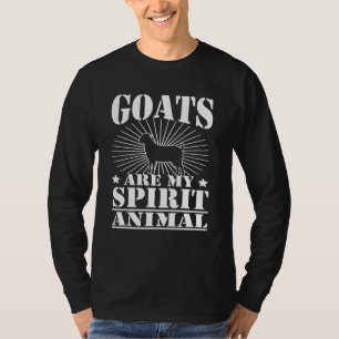 Ziege Sind Meine Geist Tiere Ziege Tier T-Shirt