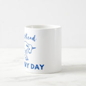 Ziege Spaß: Los, mach meinen Tag Kaffeetasse (Mittel)