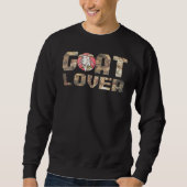Ziege Sweatshirt (Vorderseite)