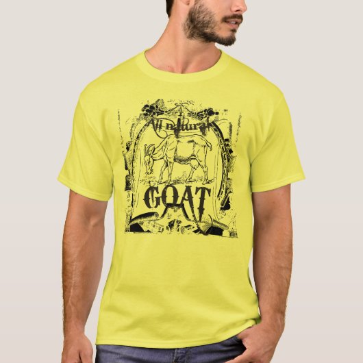 Ziege T-Shirt (Vorderseite)