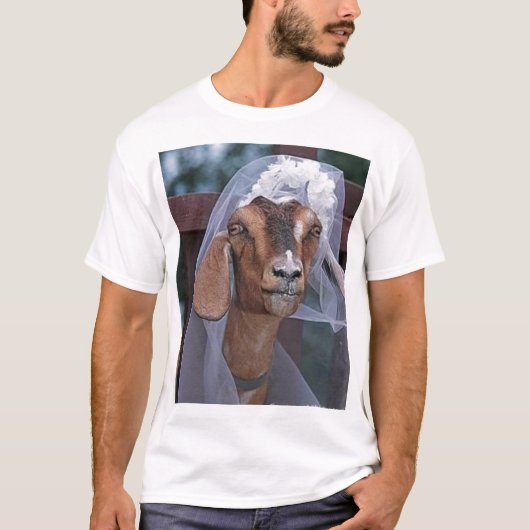 Ziege T-Shirt (Vorderseite)