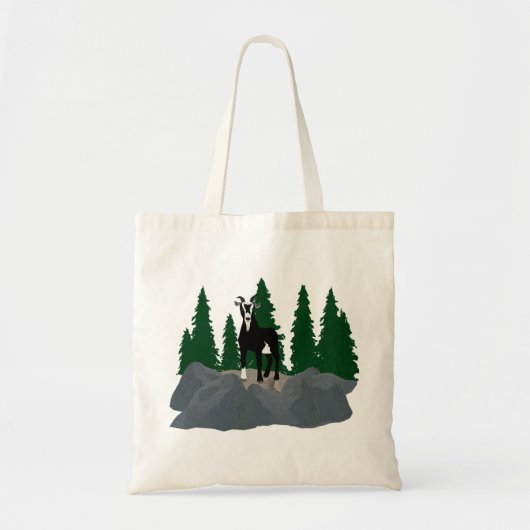 Ziege-Tasche Tragetasche (Vorne)