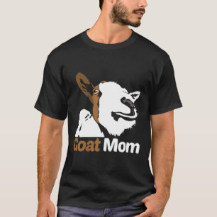 Ziege Themed Mother Sheep Lamb Bauer Herder Fa T-Shirt
