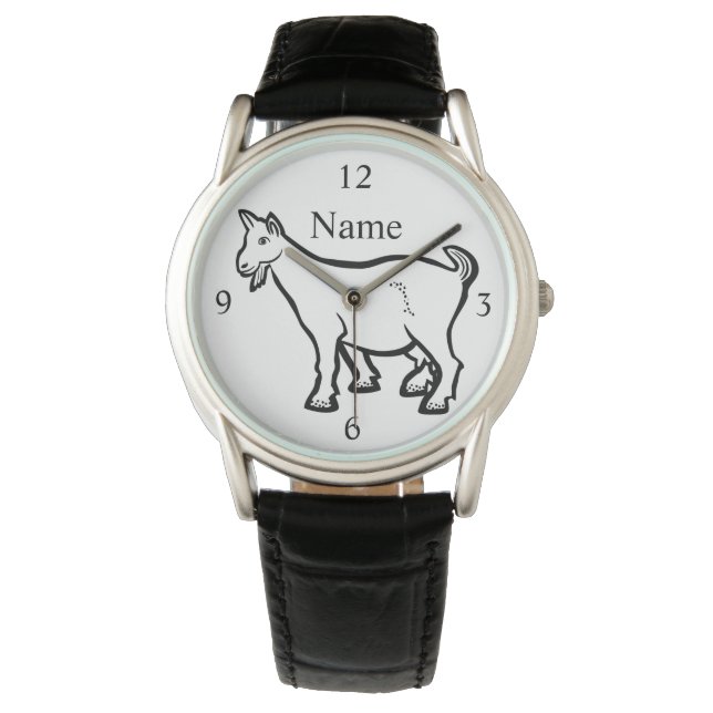 Ziege Thunder_Cove Armbanduhr (Vorderseite)