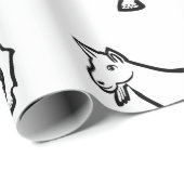 Ziege Thunder_Cove Geschenkpapier (Rolleneckpunkt)