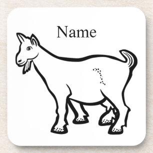 Ziege Thunder_Cove Getränkeuntersetzer