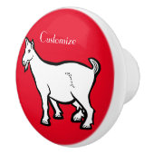 Ziege Thunder_Cove Keramikknauf (Rechts)