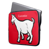 Ziege Thunder_Cove Laptopschutzhülle (Vorderseite Links)