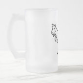 Ziege Thunder_Cove Mattglas Bierglas (Links)