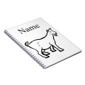 Ziege Thunder_Cove Notizblock (Rechte Seite)