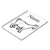 Ziege Thunder_Cove Notizblock (Linke Seite)