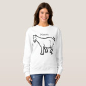 Ziege Thunder_Cove Poster Sweatshirt (Vorne ganz)