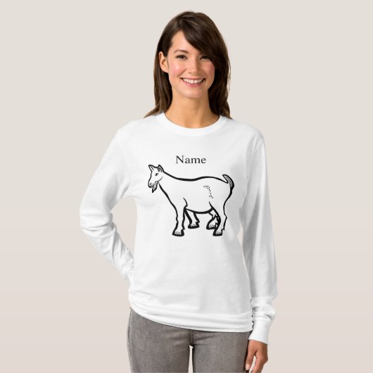 Ziege Thunder_Cove Poster T - Shirt (Vorne ganz)