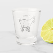 Ziege Thunder_Cove Schnapsglas (Rückseite)