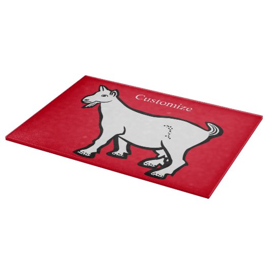 Ziege Thunder_Cove Schneidebrett (Ecke)